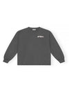 Love Club Long Sleeve T Shirt Grey - GANNI - BALAAN 1