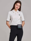 Shirt collar half zip-up cable t-shirt MW4ME430 - P_LABEL - BALAAN 8