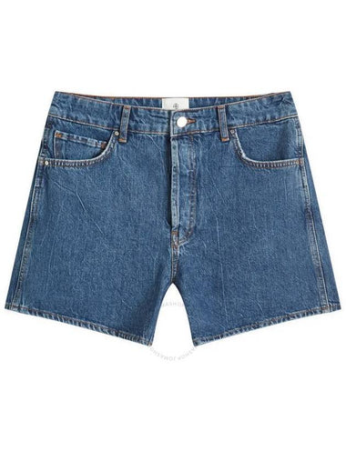 Anine Bing Dalton Denim Shorts, Waist Size 24