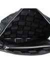 Intrecciato Woven Cassette Clutch Bag Black - BOTTEGA VENETA - BALAAN 10