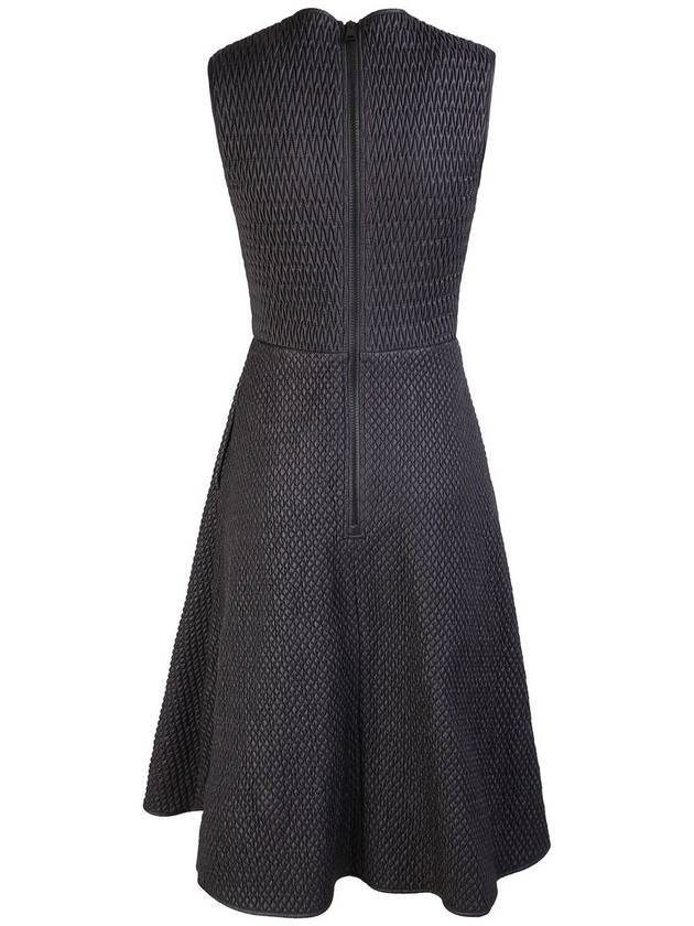 Sleeveless padded flare dress - MONCLER - BALAAN 2