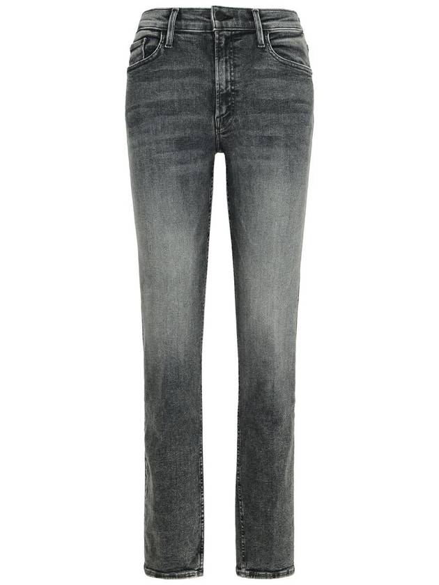 Mother 'Twister' Grey Cotton Jeans - MOTHER - BALAAN 1