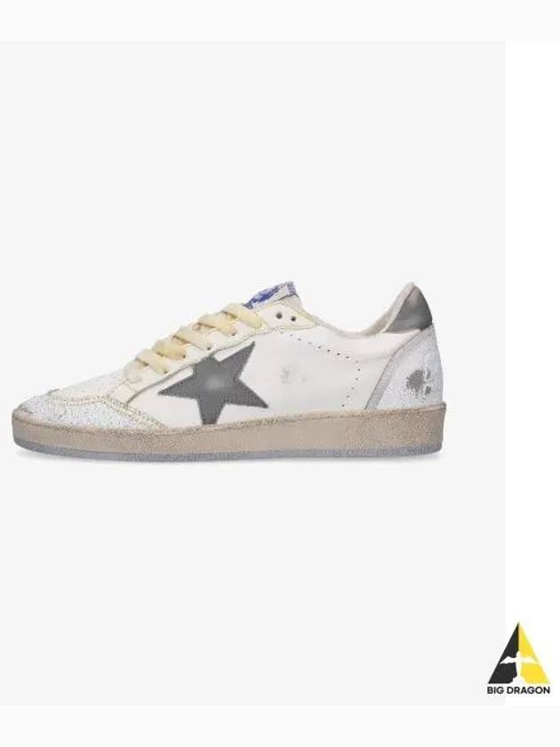 Ball Star Leather Low Top Sneakers White - GOLDEN GOOSE - BALAAN 2