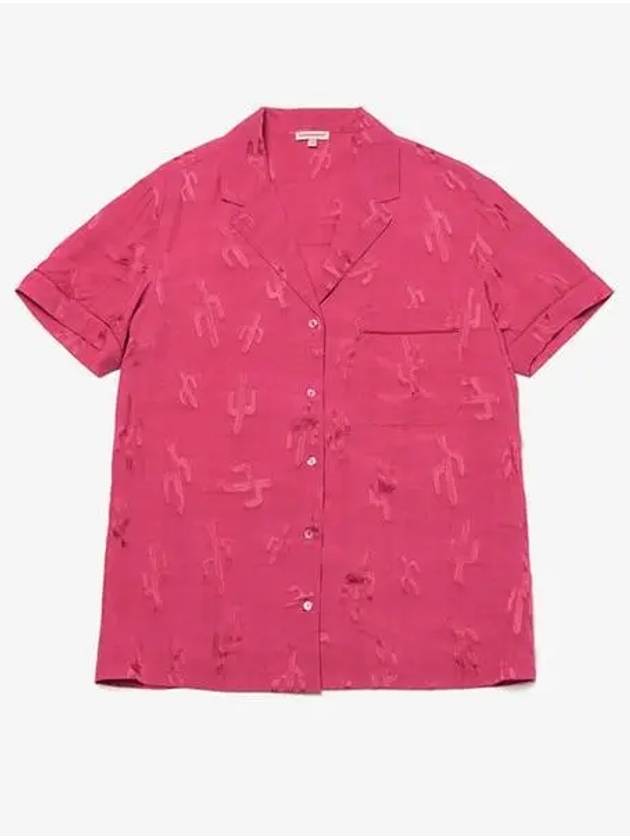 PARIS COLLECTION CHEMISE BELLINI CACTUS RED - BENSIMON - BALAAN 1