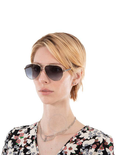 Jimmy Choo Grey Shaded Pilot Ladies Sunglasses JIMENA/S 0LKS/GB 60 - JIMMY CHOO - BALAAN 2