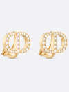 Petite CD Logo Clip Earrings - DIOR - BALAAN 2