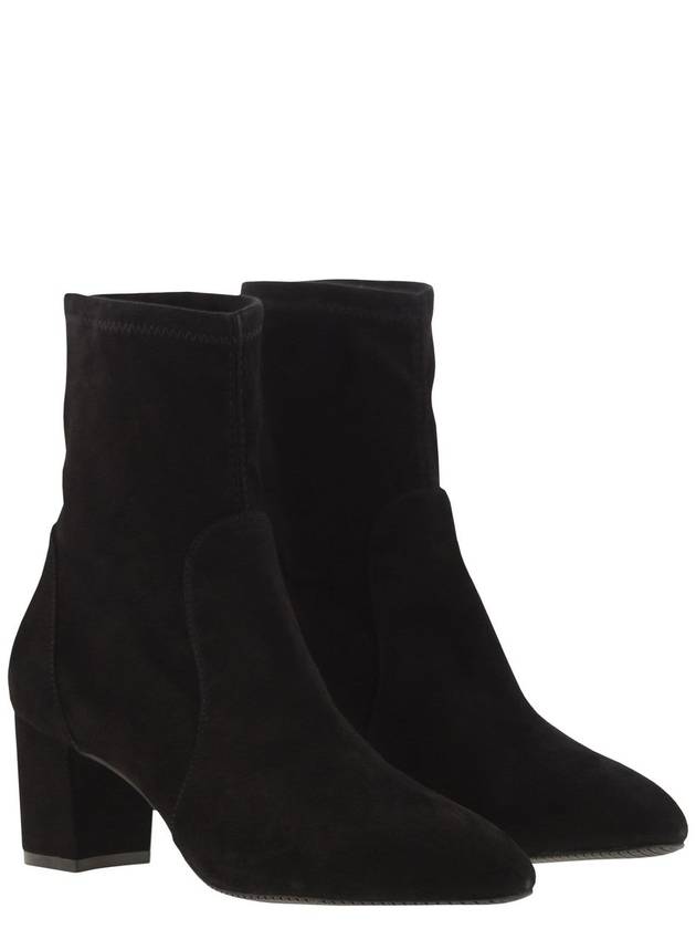 YULIANA 60 - Suede Leather ankle boot - STUART WEITZMAN - BALAAN 4