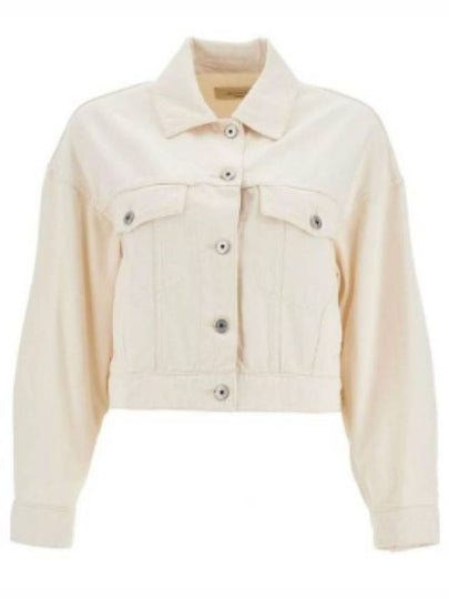 Ribe Denim Jacket White - MAX MARA - BALAAN 2