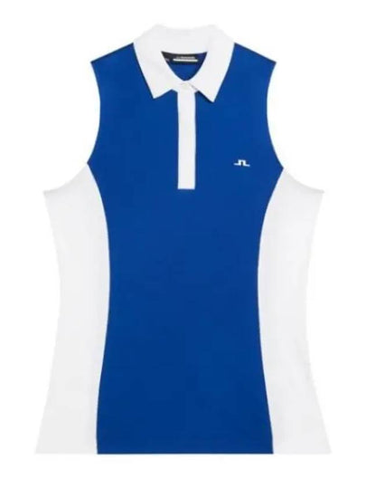 Edna Polo Sleeveless Sodalite Blue - J.LINDEBERG - BALAAN 2