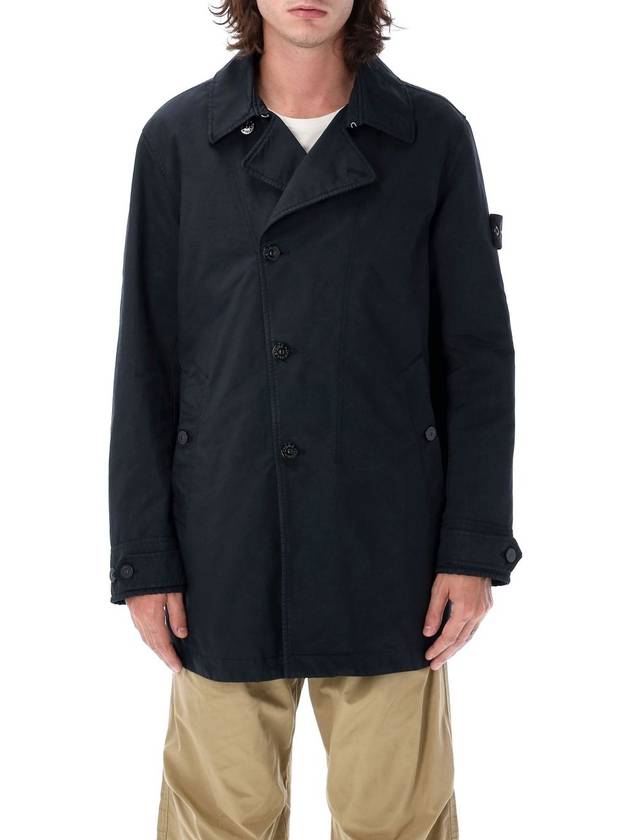 David TC Padding Jacket Navy - STONE ISLAND - BALAAN 2