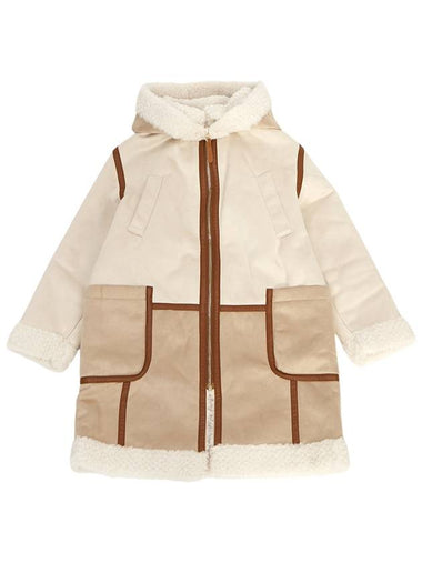 Kids hooded coat C16441 231 6A12A Adult wearable - CHLOE - BALAAN 1