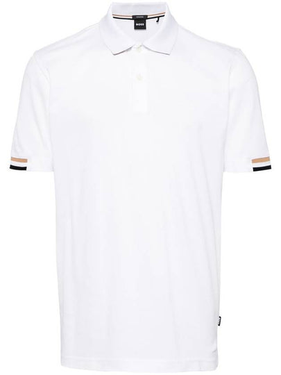 Men's Rubber Rise Logo Regular Fit Polo Shirt - HUGO BOSS - BALAAN 2