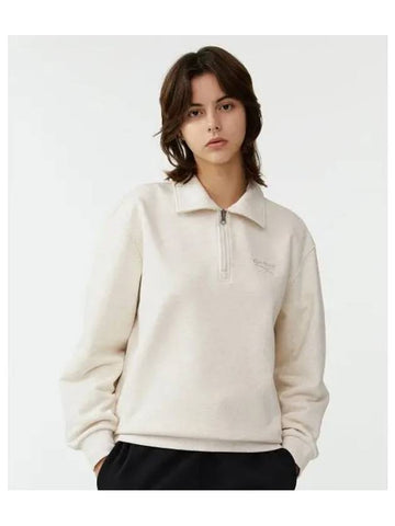 Vector half zip up sweatshirt beige - REEBOK - BALAAN 1