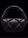 Delilah Hobo Shoulder Bag Black - MONCLER - BALAAN 4