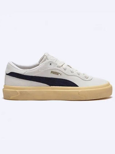 Capri Royale Suede Vintage Low Top Sneakers Navy Beige - PUMA - BALAAN 2