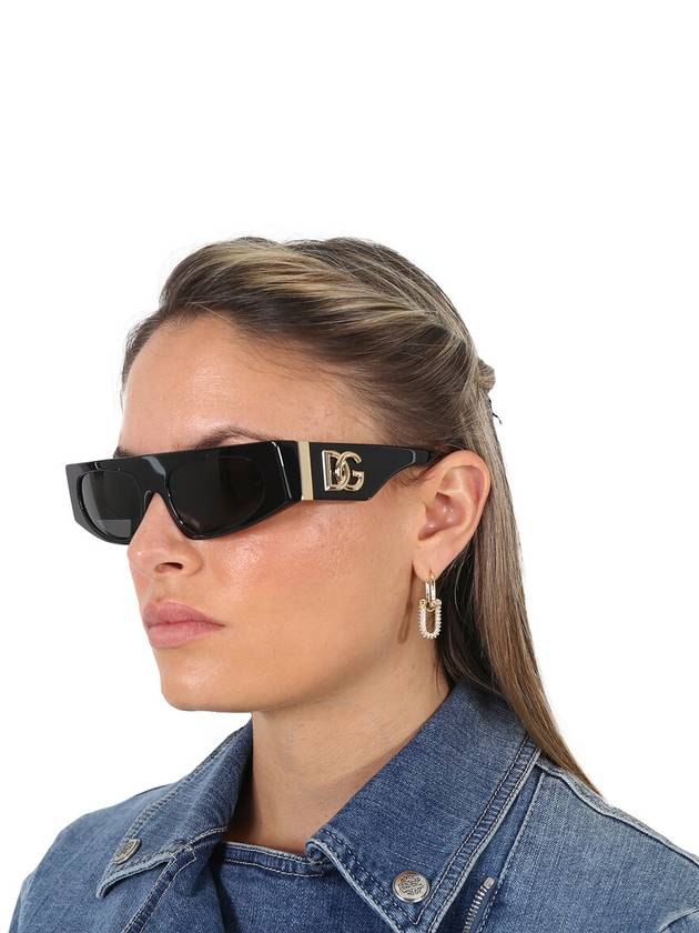 sunglasses DG4411 501 87 BLACK - DOLCE&GABBANA - BALAAN 3