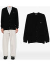 Maison Kitsune Bold Fox Head Patch Men s Wool Cardigan NM00506 P199 - POLO RALPH LAUREN - BALAAN 1