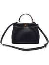 Peekaboo Iconic Small Tote Bag Black - FENDI - BALAAN 5