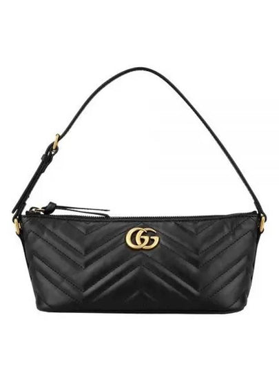 GG Marmont Shoulder Bag Black - GUCCI - BALAAN 2