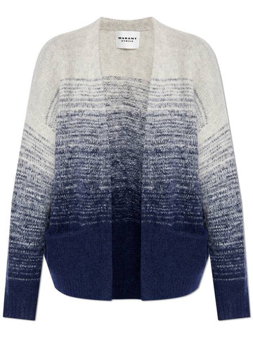 Marant Etoile Cardigan Danea, Women's, Navy Blue - ISABEL MARANT ETOILE - BALAAN 1