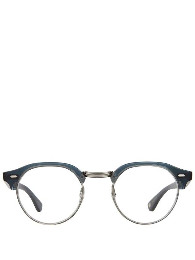 Garrett Leight OAKWOOD Navy-Silver - GARRETT LEIGHT - BALAAN 1