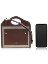 Pocket Logo Canvas Cross Bag Brown - BURBERRY - BALAAN 7