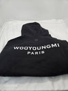 Back Logo Cotton Hoodie Black - WOOYOUNGMI - BALAAN 2