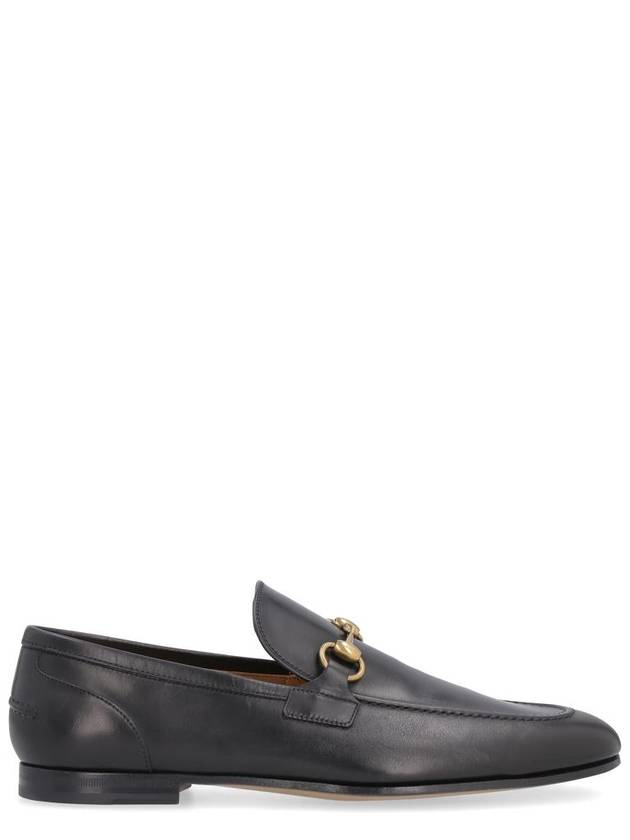 Jordaan Leather Loafers Black - GUCCI - BALAAN 2