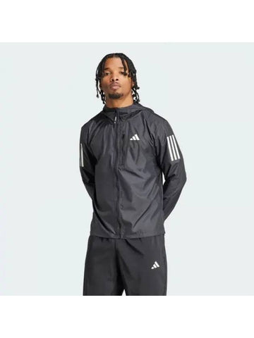 Own The Run Track Jacket Black - ADIDAS - BALAAN 1