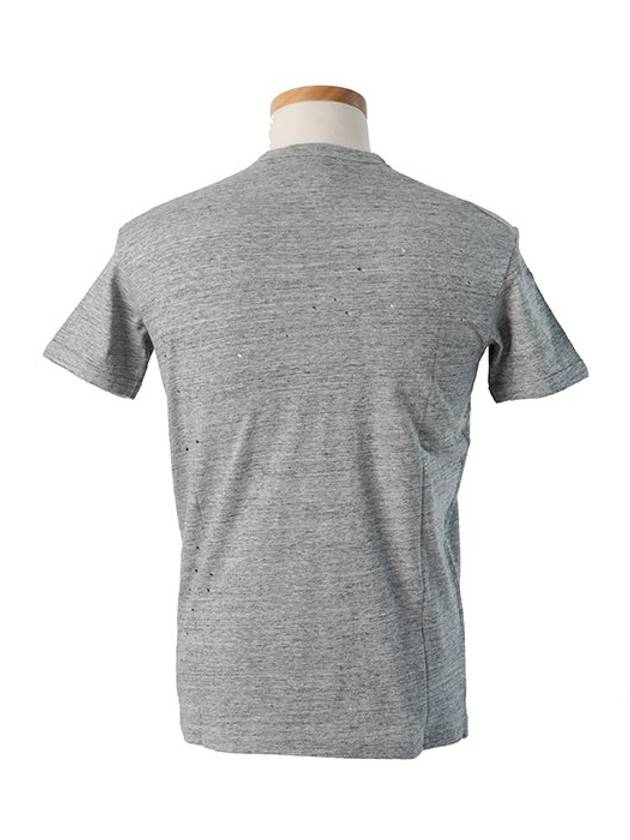 Double Bird Short Sleeve T-Shirt Grey - DSQUARED2 - BALAAN 4