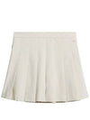 Adina Pleated Skirt Almond Milk - J.LINDEBERG - BALAAN 2