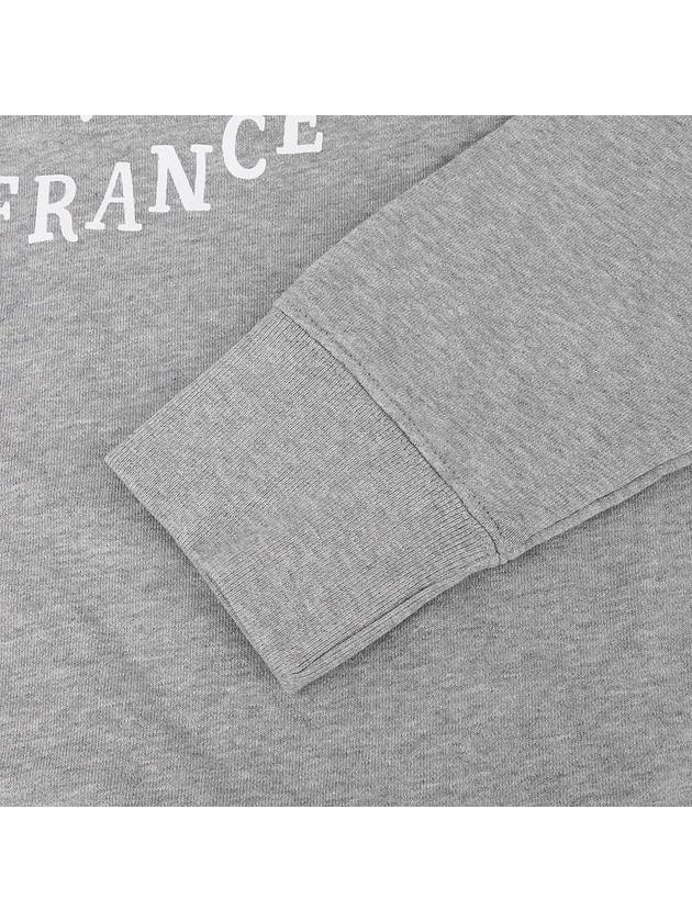 Palais Royal Classic Cotton Sweatshirt Grey Melange - MAISON KITSUNE - BALAAN 6