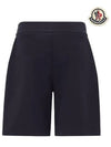 Kids Fleece Shorts Navy 8H00010 809AG 778 12A 14A - MONCLER - BALAAN 3