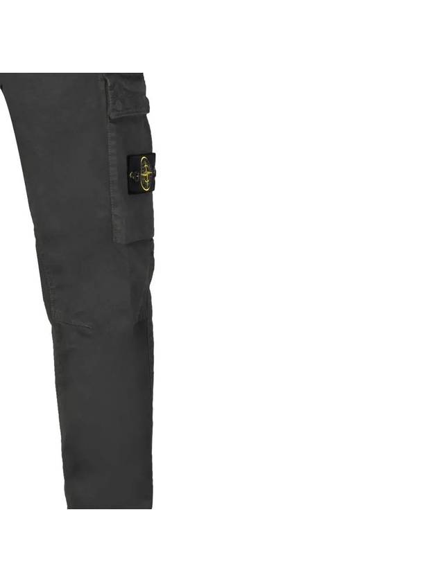 Compass Badge Cargo Straight Pants Beige - STONE ISLAND - BALAAN 4