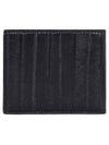 Cartera Gancini Metal Logo Half Wallet Black - SALVATORE FERRAGAMO - BALAAN 4