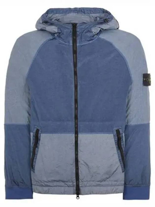 Nylon Metal Windbreaker Blue - STONE ISLAND - BALAAN 2