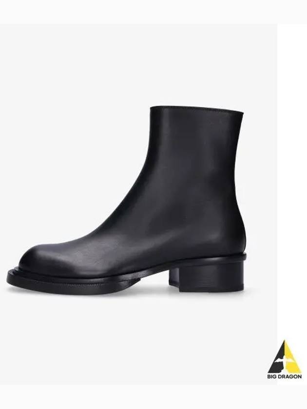 Zip Biker Boots Black - ALEXANDER MCQUEEN - BALAAN 2