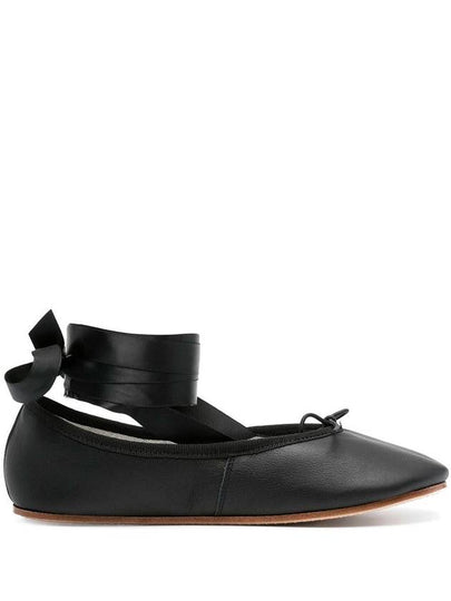 Sophia Ribbon Calfskin Flat Black - REPETTO - BALAAN 2