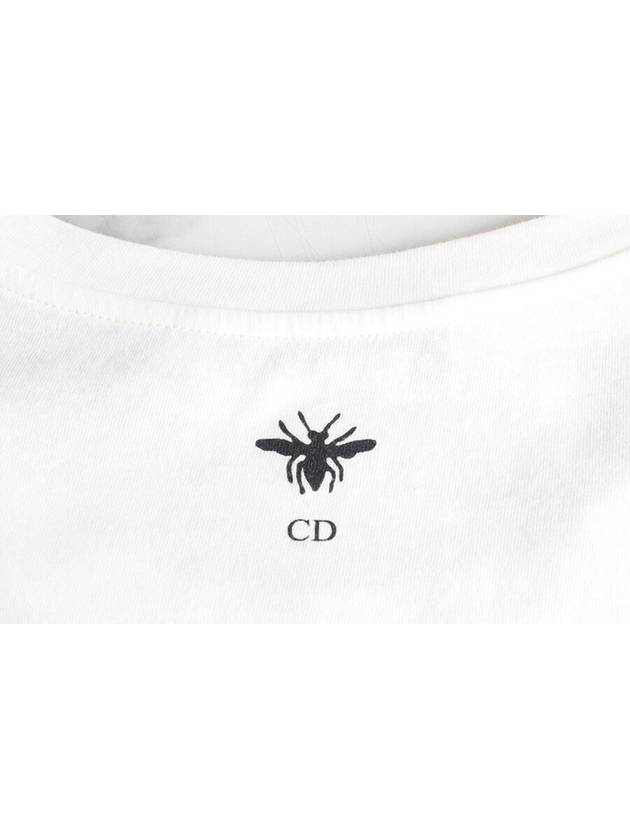 Ecru Union Short Sleeve T Shirt White M - DIOR - BALAAN 6