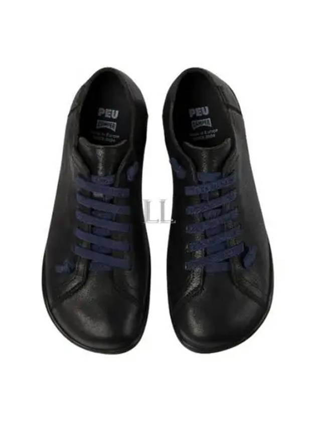 Peu Leather Low Top Sneakers Black - CAMPER - BALAAN 2