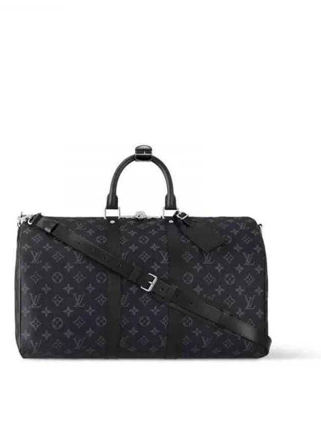 Keepall 45 Bandouliere Monogram Eclipse Duffel Bag Grey - LOUIS VUITTON - BALAAN 2