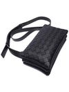 Triple Zipper Cross Bag Black - BOTTEGA VENETA - BALAAN 6