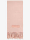 Wool Fringe Muffler Pink - ACNE STUDIOS - BALAAN 3