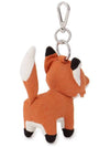 Medium Fox Charm Key Holder Rust - MAISON KITSUNE - BALAAN 4