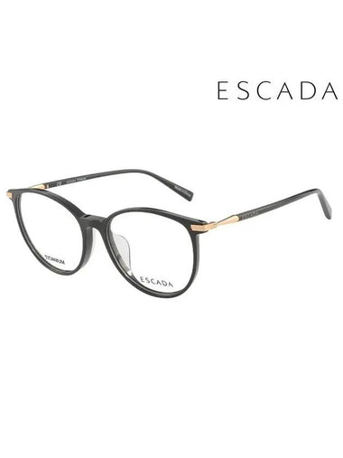 Glasses Frame VES A85F 0700 Round Titanium Men Women - ESCADA - BALAAN 1