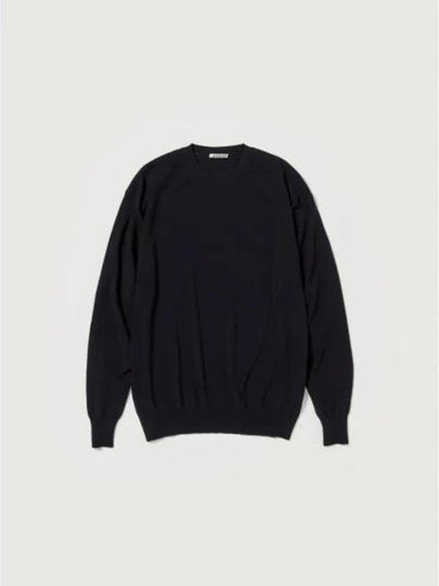 Sweater A24SP01YW Navy DARK - AURALEE - BALAAN 2