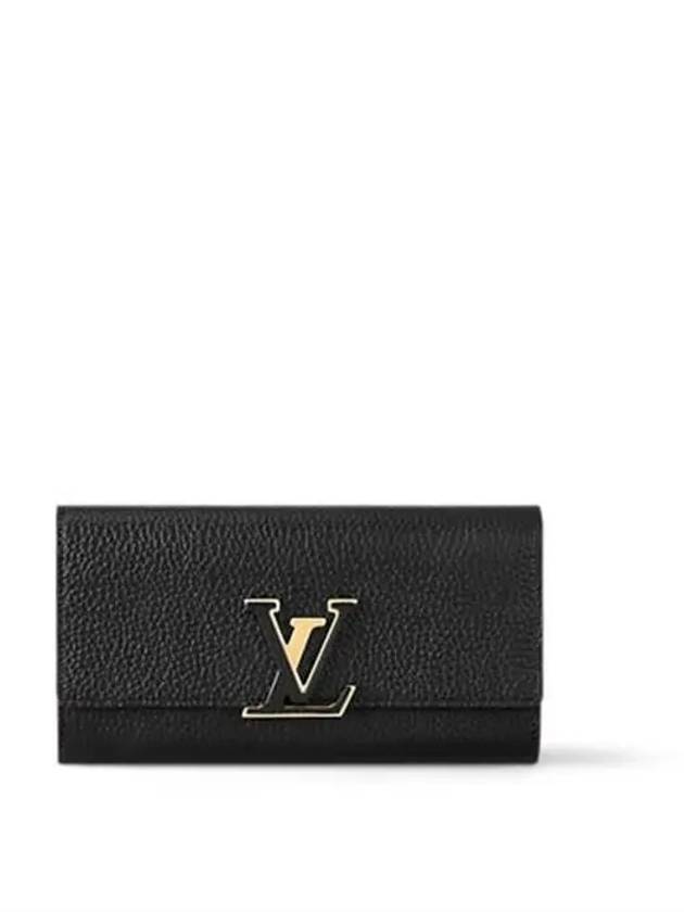 Capucines Long Wallet Black - LOUIS VUITTON - BALAAN 2