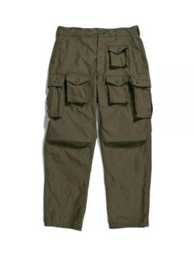 Straight Pants 23F1F016NQ297EU001 Olive - ENGINEERED GARMENTS - BALAAN 1