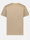 Couture Relaxed Fit Short Sleeve T-Shirt Beige - DIOR - BALAAN 3