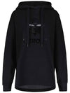 Marly Logo Hoodie Black - ISABEL MARANT - BALAAN 3